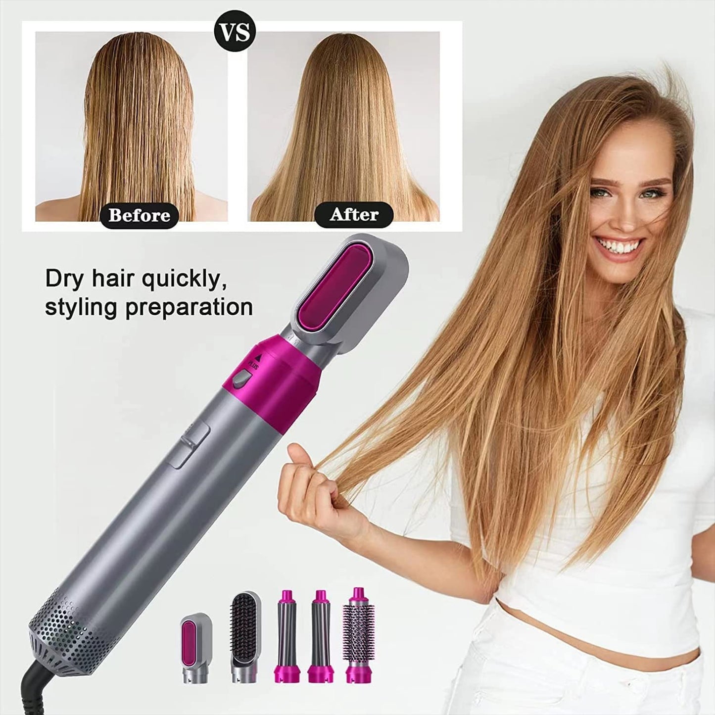 MERIVU™ - 5 in 1 MULTI FUNCTIONAL HAIRSTYLER PRO️