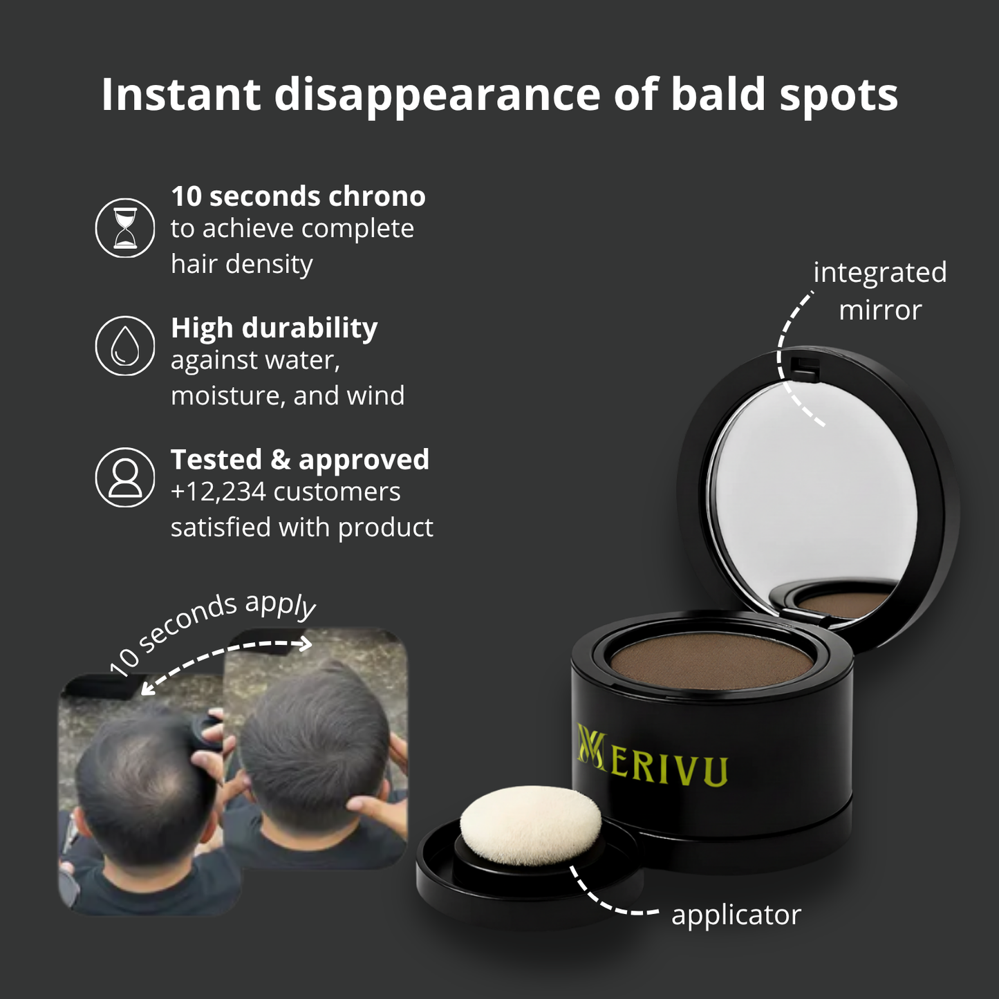 MERIVU™  - INSTANTLY HAIR TRANSFORM